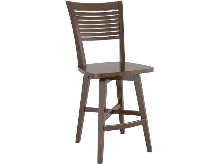 Canadel Casual Dining Wood Fixed Stool SNF072291919M24 at Norwood Furniture