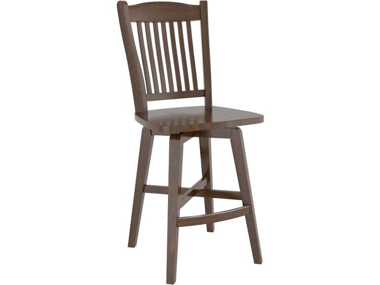 Canadel Casual Dining Wood Fixed Stool SNF072321919M24 at Norwood Furniture