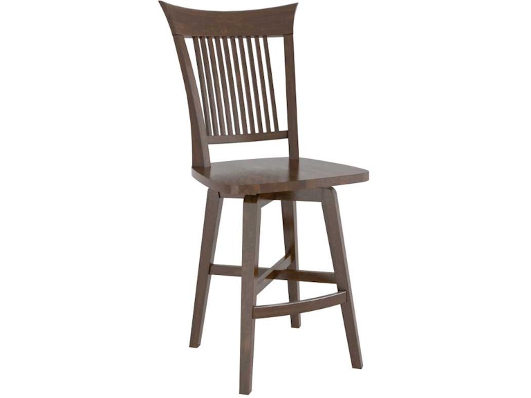 Canadel Casual Dining Wood Fixed Stool SNF072701919M24 at Norwood Furniture