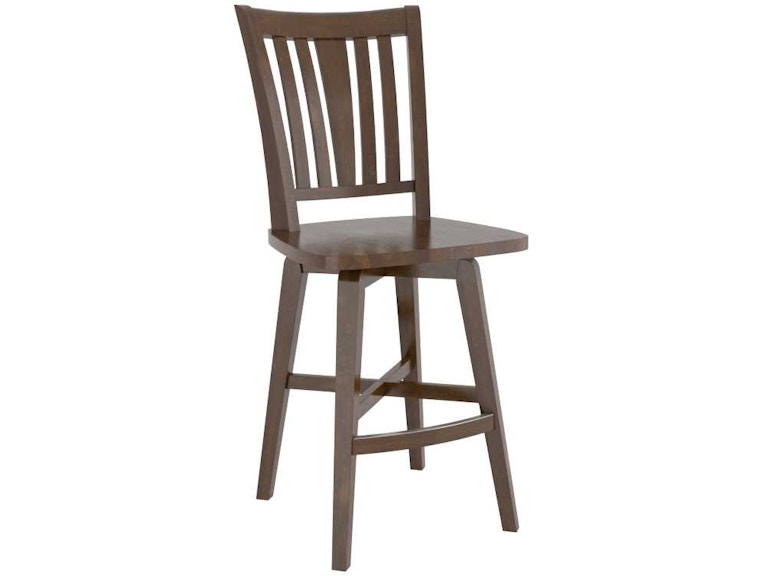 Canadel Casual Dining Wood Fixed Stool SNF073511919M24 at Norwood Furniture
