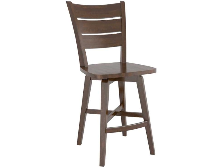 Canadel Casual Dining Wood Fixed Stool SNF073991919M24 at Norwood Furniture
