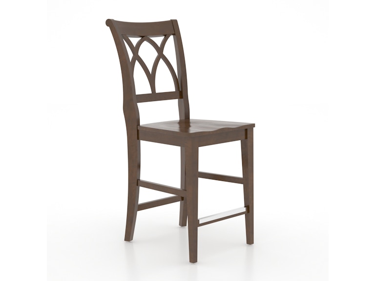 Canadel Casual Dining Wood Fixed Stool SNF083001919M24 at Norwood Furniture