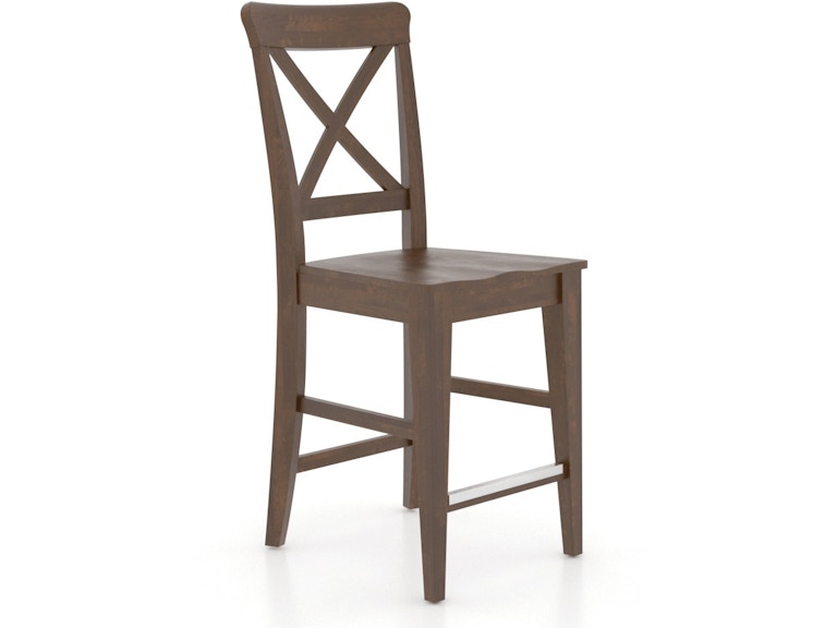 Canadel Casual Dining Wood Fixed Stool SNF083011919M24 at Norwood Furniture