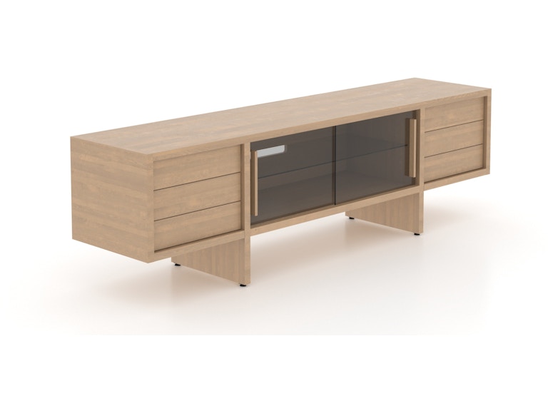 Canadel Home Entertainment Media Unit MED080232020MT1 at Norwood Furniture