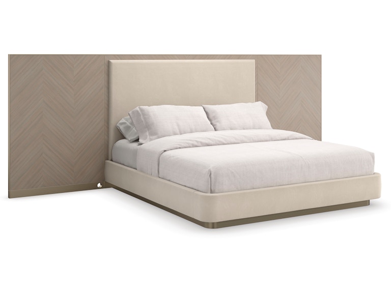 Caracole Bedroom ANTHOLOGY Queen BED With WINGS CLA-423-102 at Norwood Furniture