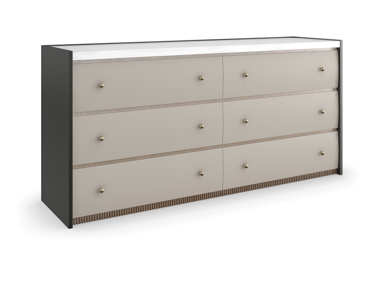 Caracole Bedroom AVIGNON BRONZE DRESSER CLA-023-013 at Norwood Furniture