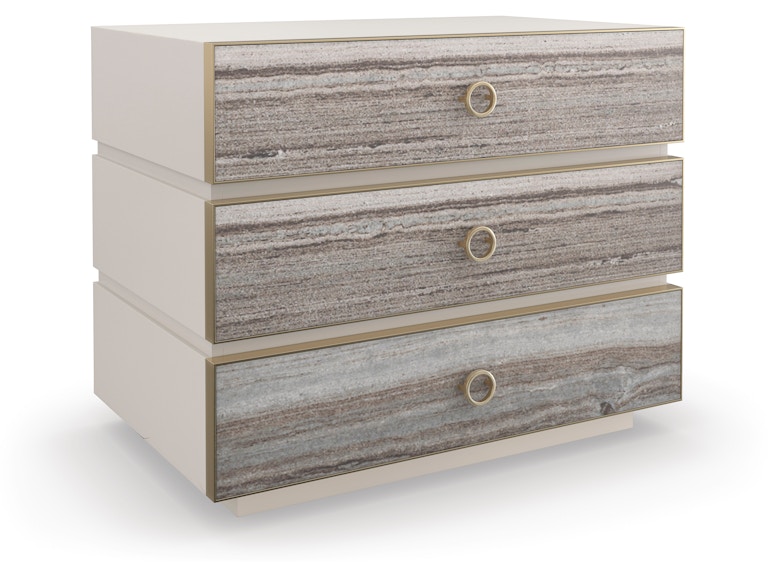 Caracole Bedroom BEDROCK NIGHTSTAND CLA-022-061 at Norwood Furniture