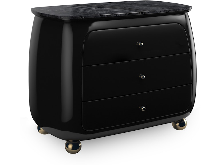 Caracole Bedroom CABOCHON NIGHTSTAND CLA-424-069 at Norwood Furniture