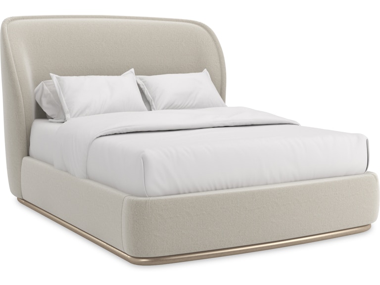 Caracole Bedroom OPAL BED - Queen CLA-424-108 at Norwood Furniture