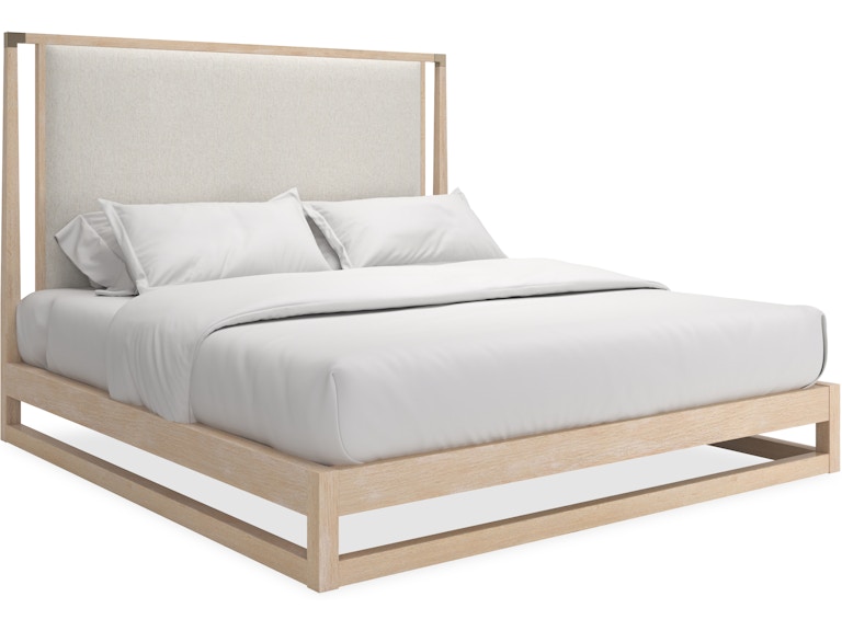 Caracole Bedroom PINSTRIPE UPH BED LIGHT - KG CLA-424-122 at Norwood Furniture