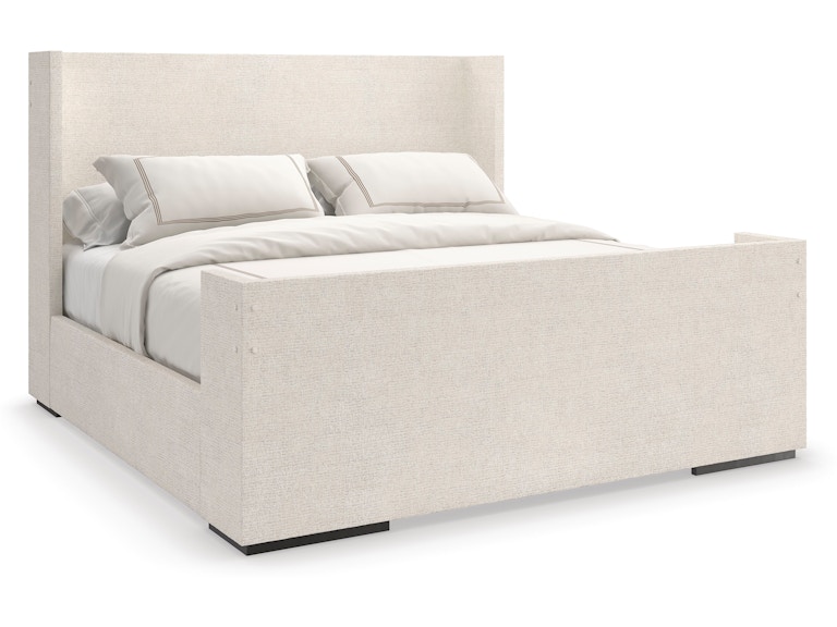 Caracole Bedroom SHELTER ME QUEEN BED CLA-423-105 at Norwood Furniture