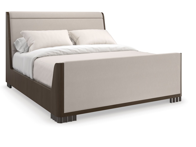 Caracole Bedroom SLOW WAVE QUEEN BED CLA-423-103 at Norwood Furniture
