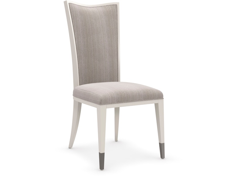 Caracole Casual Dining LADY GREY SIDE CHAIR CLA-422-285 at Norwood Furniture