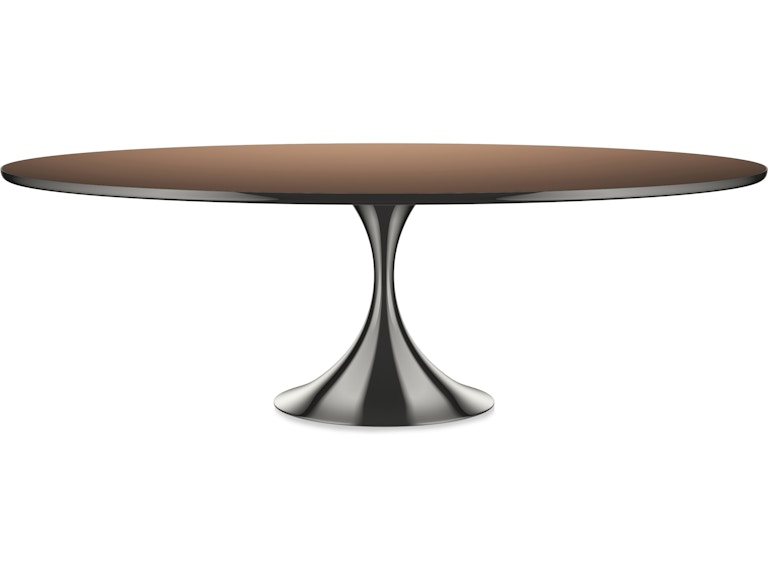 Caracole Casual Dining SEMPER 96 OVAL CLA-424-208B at Norwood Furniture
