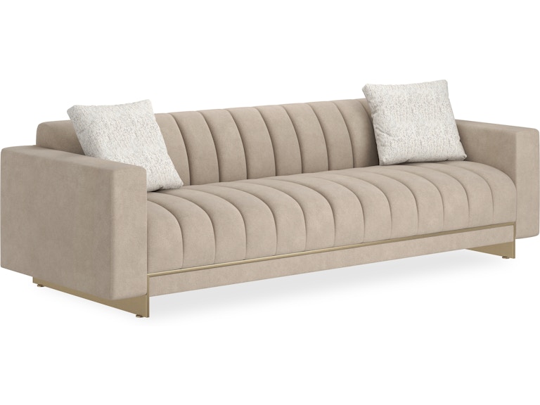 Caracole Living Room 105 WELL BALANCED SOFA UPH-424-212-A at Norwood Furniture