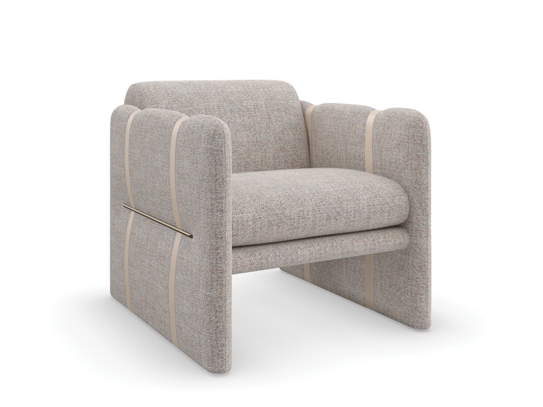 Caracole Living Room CIGAR CLUB CHAIR UPH-022-033-B at Norwood Furniture
