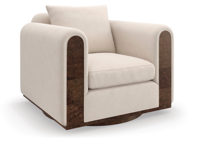 Caracole Living Room DIMITRI CHAIR UPH-022-031-A at Norwood Furniture