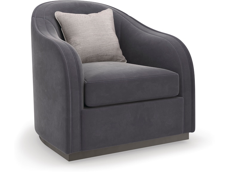 Caracole Living Room ECLIPSE CHAIR UPH-422-033-A at Norwood Furniture