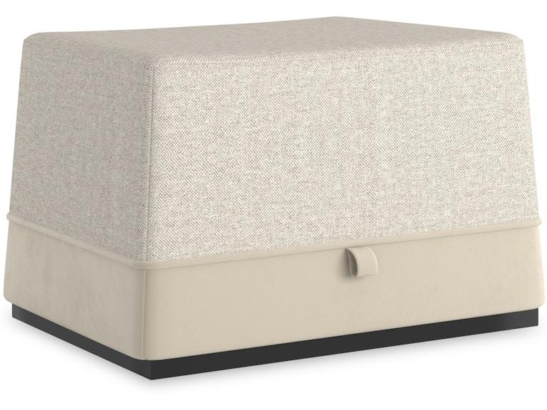 Caracole Living Room ET VOILA OTTOMAN UPH-424-041-A at Norwood Furniture