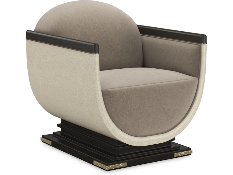 Caracole Living Room HELENA CHAIR UPH-424-133-A at Norwood Furniture