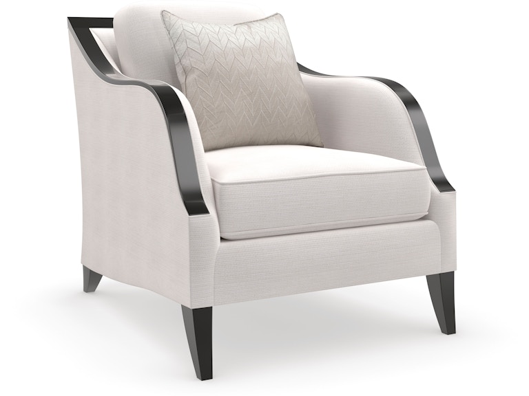 Caracole Living Room PITCH PERFECT CHAIR UPH-422-131-A at Norwood Furniture