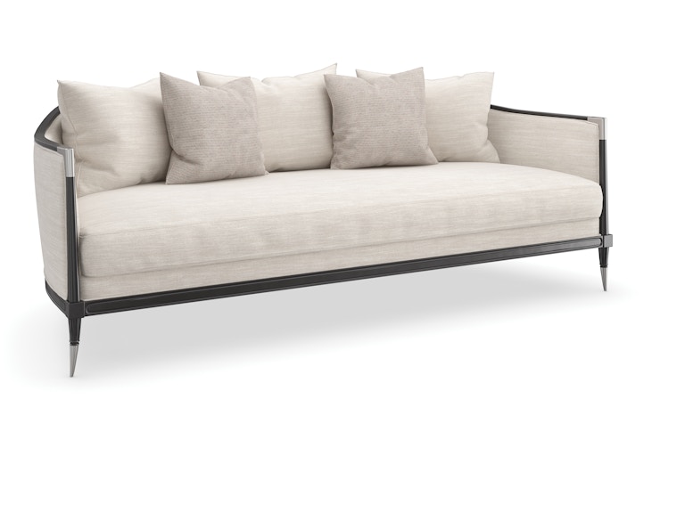 Caracole Living Room SPLASH OF FLASH SOFA UPH-420-112-B at Norwood Furniture