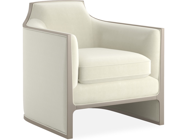 Caracole Living Room THE CAT'S MEOW CHAIR UPH-424-232-B at Norwood Furniture