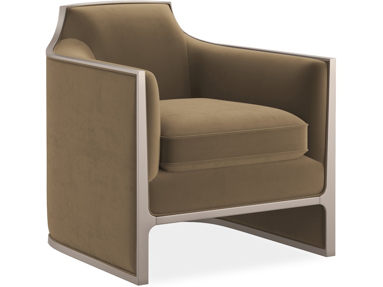 Caracole Living Room THE CAT'S MEOW CHAIR UPH-424-232-D at Norwood Furniture