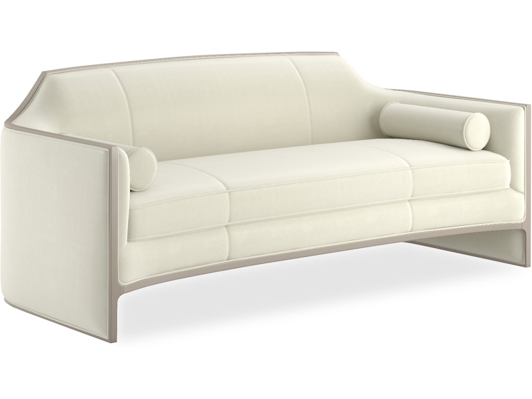 Caracole Living Room THE CAT'S MEOW SOFA UPH-424-213-B at Norwood Furniture