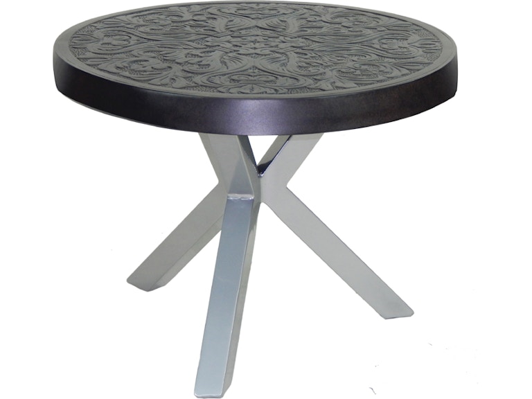 Castelle Outdoor Furniture Altra 24" Round Occasional Table ACP24 at Norwood Furniture