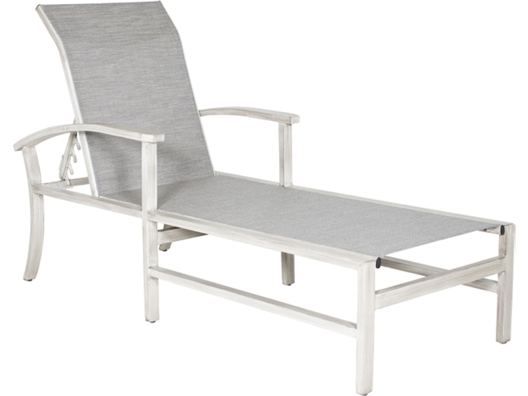 Castelle Outdoor Furniture Antler Hill Adjustable Sling Chaise Lounge 0A92S At Norwood Furniture