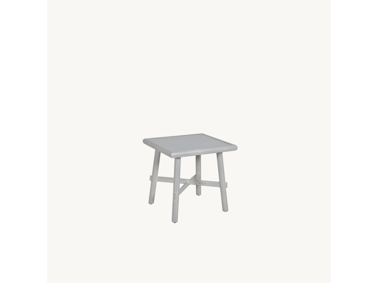 Castelle Outdoor Furniture Barbados 22" Square Side Table A2SS22 at Norwood Furniture