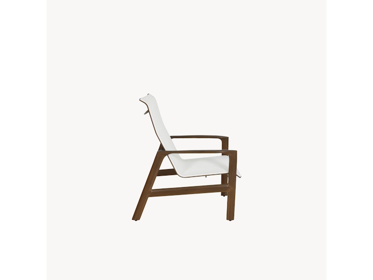Castelle Outdoor Furniture Berkeley Padded Sling Lounge Chair 1E90P At Norwood Furniture