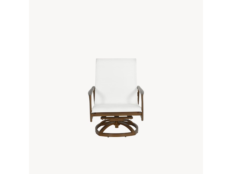 Castelle Outdoor Furniture Berkeley Sling Lounge Swivel Rocker 1E95S at Norwood Furniture