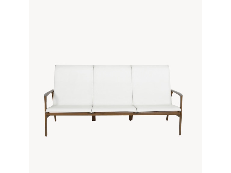 Castelle Outdoor Furniture Berkeley Sling Lounge Sofa 1E94S at Norwood Furniture
