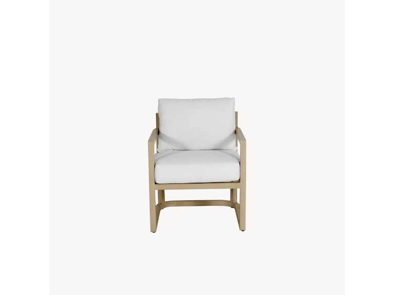 Castelle Outdoor Furniture Biscayne Cushioned Dining Chair 5C06R at Norwood Furniture