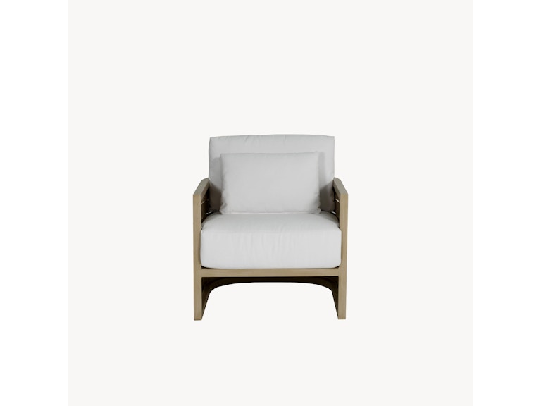 Castelle Outdoor Furniture Biscayne Cushioned Lounge Chair 5C10R at Norwood Furniture