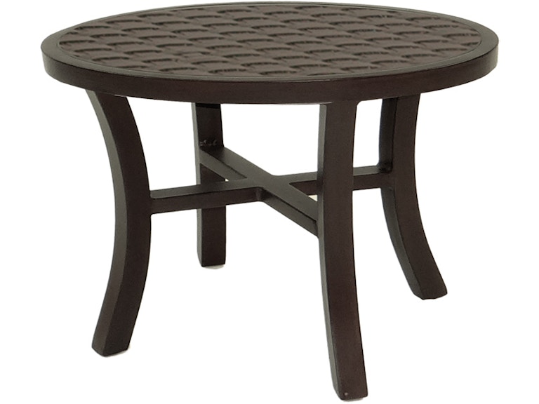 Castelle Outdoor Furniture Classical 24" Elliptical Occasional Table SEP24 at Norwood Furniture