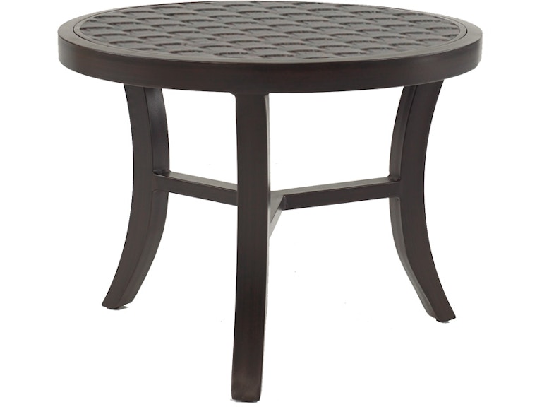 Castelle Outdoor Furniture Classical 24" Round Occasional Table SCP24 at Norwood Furniture