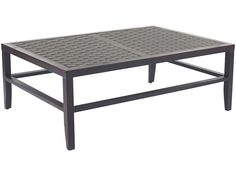 Castelle Outdoor Furniture Classical 32" X 48" Large Rectangular Coffee Table SRC3248 at Norwood Furniture
