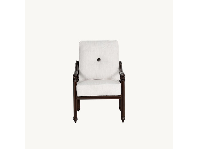 Castelle Outdoor Furniture Coco Cushioned Dining Chair 6A36R at Norwood Furniture