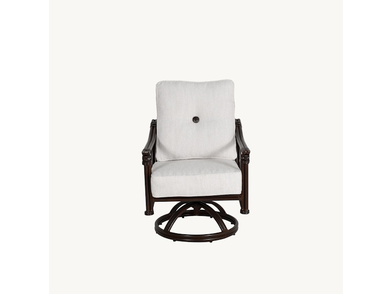 Castelle Outdoor Furniture Coco Cushioned Dining Swivel Rocker 6A37R at Norwood Furniture
