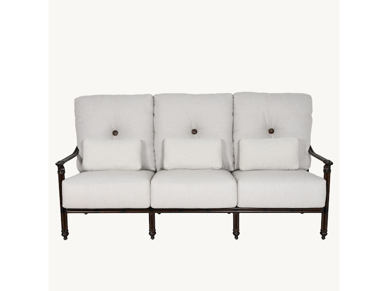 Castelle Outdoor Furniture Coco Cushioned Sofa 6A34R at Norwood Furniture