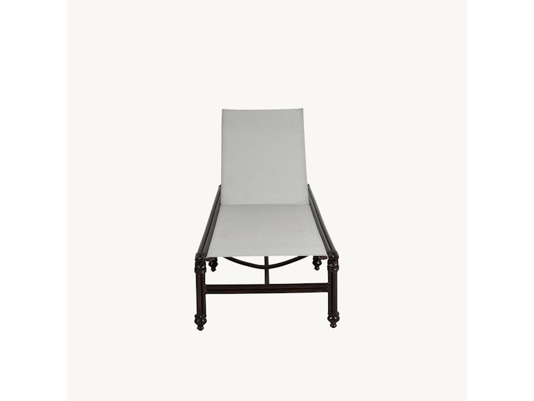 Castelle Outdoor Furniture Coco Sling Chaise Lounge 6A72S at Norwood Furniture