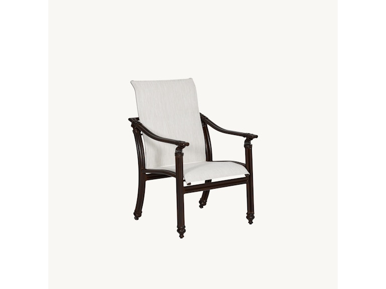 Castelle Outdoor Furniture Coco Sling Dining Chair 6A65S at Norwood Furniture
