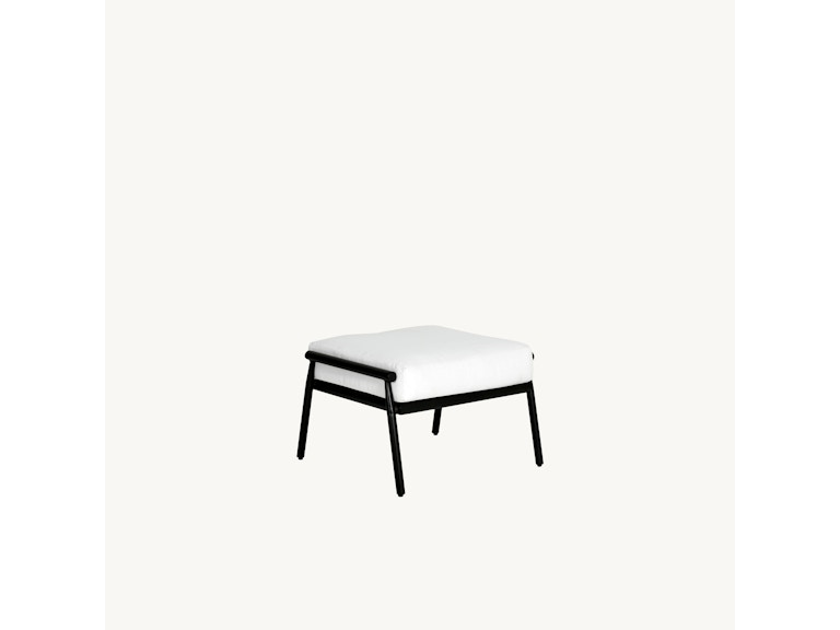 Castelle Outdoor Furniture Cordell Cushioned Ottoman 5B13R at Norwood Furniture