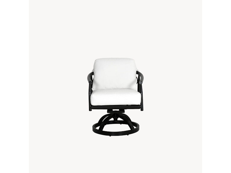 Castelle Outdoor Furniture Cordell Cushioned Swivel Rocker 5B07R at Norwood Furniture