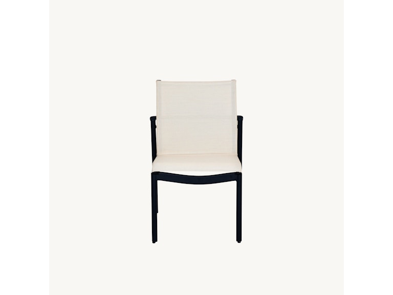 Castelle Outdoor Furniture Davenport Stackable Armless Sling Dining Chair 5ZQ60S at Norwood Furniture