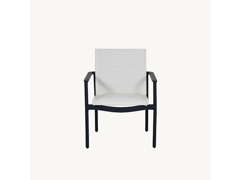Castelle Outdoor Furniture Davenport Stackable Padded Sling Dining Chair 5ZQ65P at Norwood Furniture