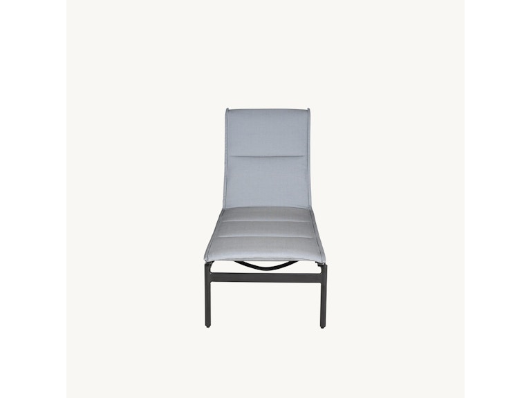 Castelle Outdoor Furniture Davenport Stackable Padded Sling Chaise Lounge 5ZQ72P at Norwood Furniture